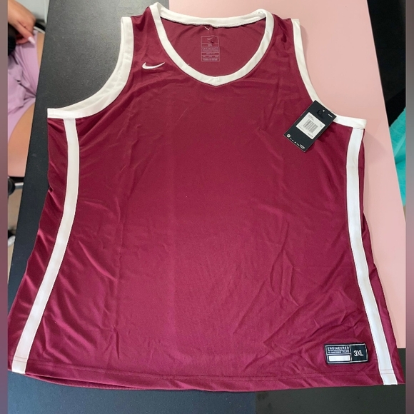 NWT NIKE  WOMEN'S ELITE JERSEY SIZE 3X - Picture 3 of 6